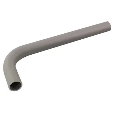 Sortie de lavabo en PVC L. 400 mm l. 140 mm Ø 40 mm