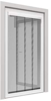 Moustiquaire PVC rideau anthracite pour porte - L. 100 X H. 220 CM.