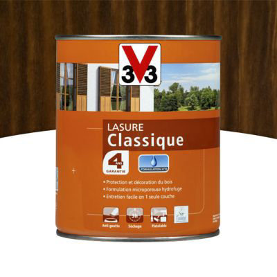 Lasure classique ton chêne moyen 1 L