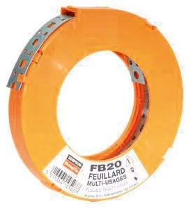 Feuillard L. 10 m l. 20 mm Ep. 0,9 mm