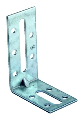 Équerre de fixation renforcée 70x55x30 mm Ép. 2/3 mm