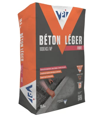Béton léger gris 19,5 kg
