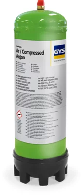 Bouteille gaz Argon pur jetable 2,2 L