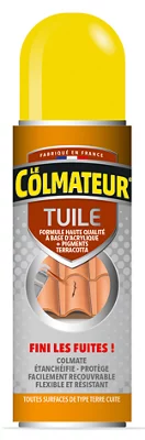 Colmateur spray noir pour tous types de trous et craquelures 250 ml