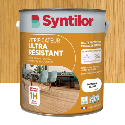 Vitrificateur Ultra Résistant Incolore Satiné 5L