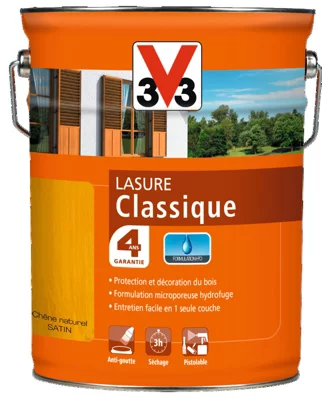 Lasure classique ton chêne 5 L