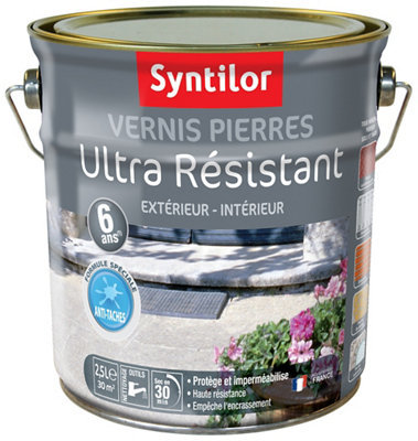 Vernis pierres satin 2,5 L extérieur – intérieur