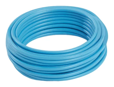 Fil électrique H07VU 2,5 mm² bleu - 5 m