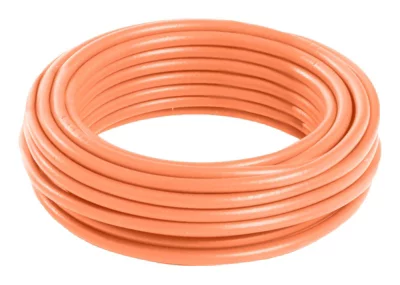 Fil électrique H07VU 1,5 mm² orange - 25 m
