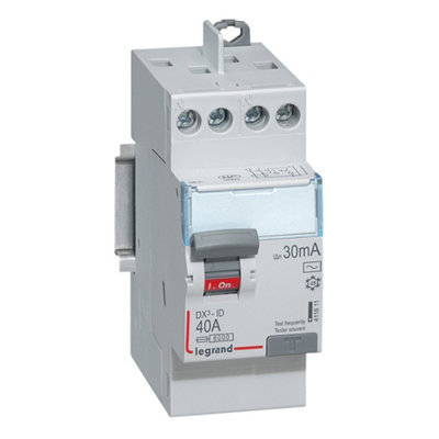Interrupteur différentiel 30 mA 40A type AC