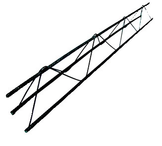 Chaînage triangulaire L. 6 m x l. 9 cm,  fil Ø 8 mm