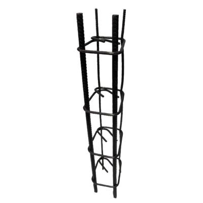 Poteau de portail L. 3 m section 15 x 15 cm
