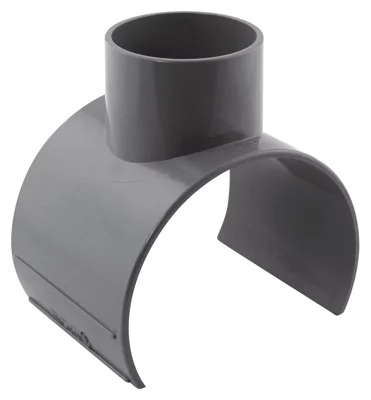 Selle PVC pour évacuation gravitaire des eaux usées et pluviales 100x50 mm