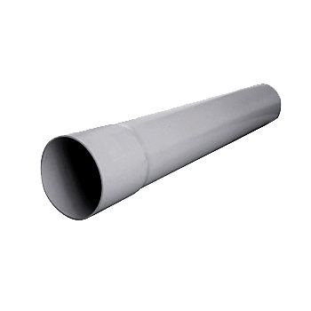 Tube PVC compact pour l'évacuation des eaux usées Ø 125 mm L. 2 m
