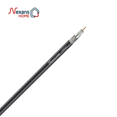 Câble coaxial 19 PATC noir - 25 m