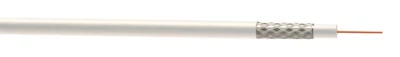Câble coaxial 19 VATC blanc - 50 m