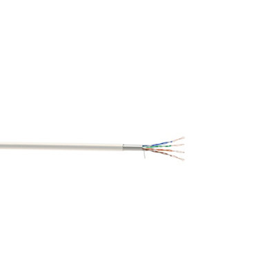 Câble Ethernet Cat 5e FTP 4 paires 0,51 mm² gris - 25 m
