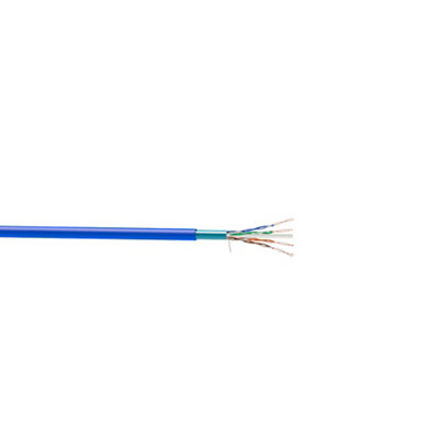 Câble Ethernet Cat 6 FTP 4 paires 0,57 mm² gris - 50 m