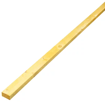 Latte/liteau en bois d'épicéa L. 4 m section 40 x 27 mm