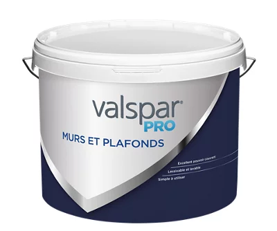 Valspar pro mur-plafond satin 10L light