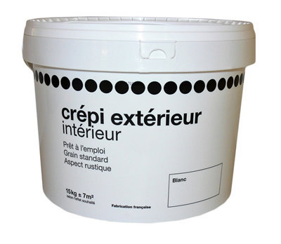 Crepi exterieur/intérieur blanc 15 kg