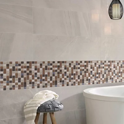 Mosaïque "Triesto" mix beige - l. 30 x L. 30 cm