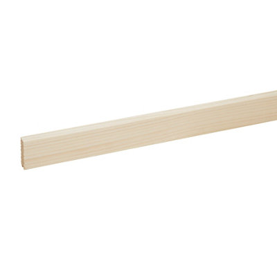 Tasseau en sapin du nord raboté L. 2,40 m - section 12 x 34 mm