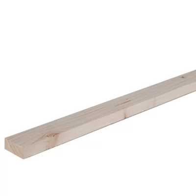 Tasseau en sapin du nord raboté L. 2,40 m - section 18 x 44 mm