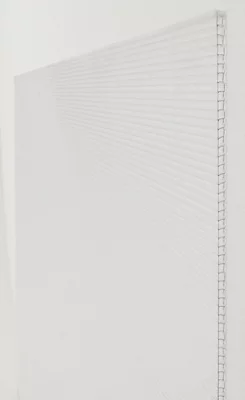 Plaque polycarbonate opal 3 x 1m L : 300 cm. l: 100 cm. Ép : 16 mm.