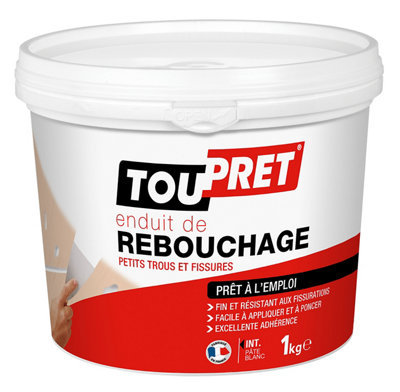 Enduit de rebouchage en pâte 1 kg