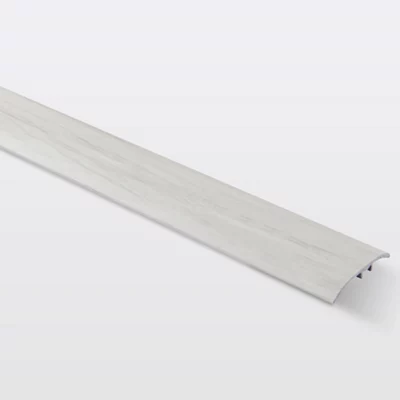 Barre de seuil en aluminium décor imitation chêne - L. 180 x l. 3,7 cm x ép. 1,2 mm