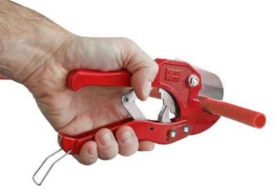 Couronne tube PER gainé rouge Ø16 - 50 mètres