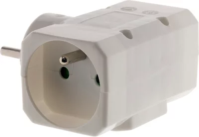 Triplite 3x16a NF puissance 3680W. Coloris blanc