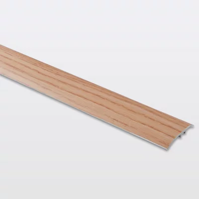 Barre de seuil en aluminium décor imitation chêne 3 frises - L. 93 x l. 3,7 cm x Ép. 1,2 mm