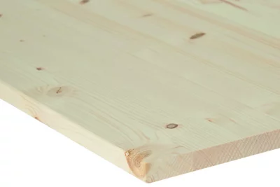 Tablette en sapin du nord 1,2 m - l. 20 cm x 1,8 cm