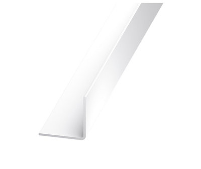 Cornière PVC blanc - 25 x 25 mm x 2,50 m