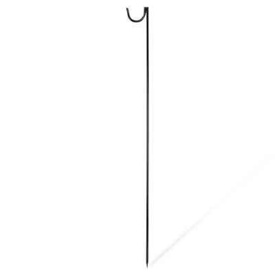 Pieu de maillage noir - H. 1,30 m x Ø 12 mm
