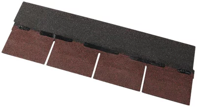 Bardeau bitumeux thermocollant - Rouge