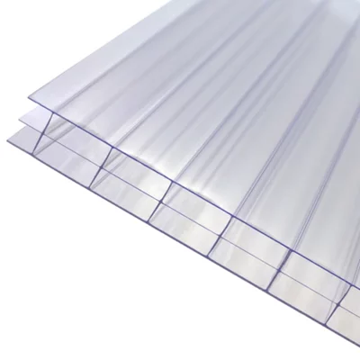 Plaque polycarbonate transparente 3 x 1 m