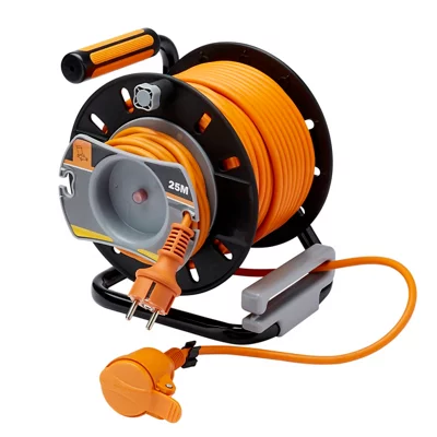 Enrouleur de jardin 25 m (22 + 3 m) NF