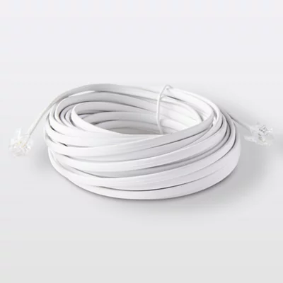 Câble RJ11 mâle - fiche plate - 10 m