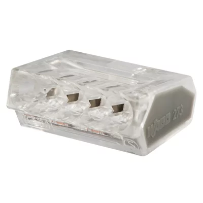 Lot de 15 bornes de connexion 5 entrées