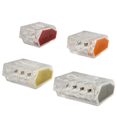 Lot de 85 bornes de connexion panachées