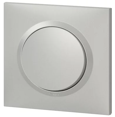 Lot 6 interrupteurs va-et-vient "Dooxie" aluminium