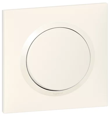 Lot 6 interrupteurs va-et-vient "Dooxie" blanc
