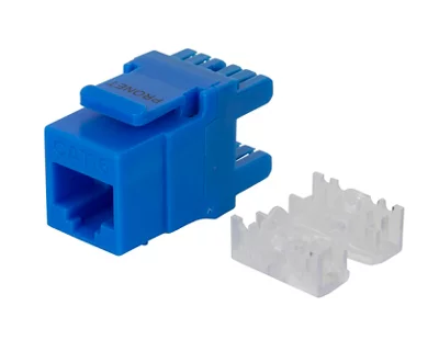 Lot de 4 connecteurs Ethernet RJ45 femelle catégorie 6