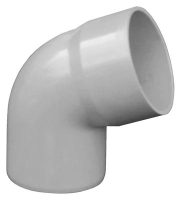 Coude en PVC Dév. 25 cm gris