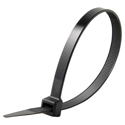 Lot de 100 colliers de fixation noir 9 x 300 mm