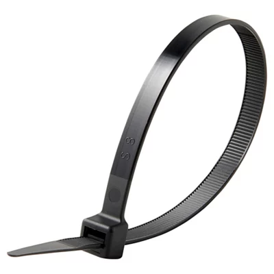 Lot de 25 colliers de fixation noir 9 x 300 mm