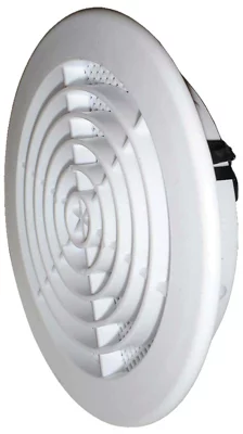Grille PVC encastrable - Diamètre : 80/90 mm